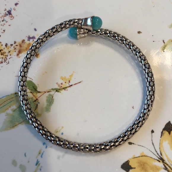 Jewelry - Michael Dawkins Amazonite and Sterling Silver Bracelet